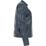 Leather Jacket Navy/nap: AWL-710