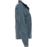 Womens Leather Jacket Grey: AWL-529