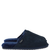 Fenland Classic Mens Slippers Navy: Duke