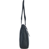 Sleek & Spacious Shoulder Bag Black: London