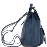 Ashwood Genuine Leather Compact Backpack Navy: Y-57