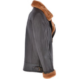 Sheepskin Flying Jacket Brn/dk Ginger: NV 47