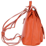 Ashwood Genuine Leather Compact Backpack Orange: Y-57