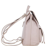 Ashwood Genuine Leather Compact Backpack Beige: Y-57