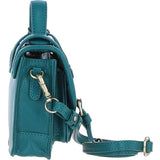 Stylish Ashwood Leather Small Satchel Bag Green: Y-61