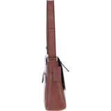 Mens Leather Messenger Bag Chestnut: BLAKE