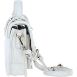 Stylish Ashwood Leather Small Satchel Bag White: Y-61
