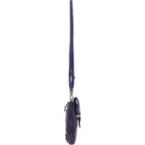 Ashwood Leather Crossbody Smart Phone Bag Purple: D-99