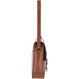 Vegetable Tanned Leather A4 Travel Bag Tan : Jones