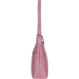 Chic Leather Shoulder Bag & Secure Zip Closure Cameo Rose: Antrim