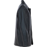 Classic Ashwood Men's Black Leather Jacket: AWM-REEFER