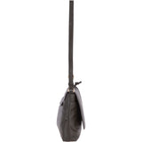 Medium Leather Shoulder Bag Khaki : 62551