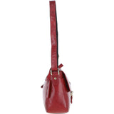 Vintage Leather Cross Body Shoulder Bag Red – G22