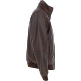 Ashwood Leather Bomber Jacket Aq Brown: AWM-784