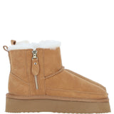 Fenland Ladies Sheepskin Boots Tan: Hetty-Boots