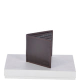 Vegetable Tanned Leather Classic 8 Card Billfold  Wallet Brown : 1211-VT