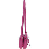 Ashwood Leather Crossbody X Shoulder Bag Berry: Sterling