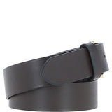 Real Leather Handmade Mens Belt Brown: MB-150