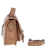 Stylish Ashwood Leather Medium Satchel Bag Butterscotch: Y-62