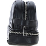 Ashwood Leather Men's Zip Washbag Black: PL-41