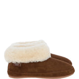 Sheepskin Slippers Chestnut: LADIES BOOTYS