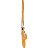 Ashwood Curve  Zip Top Leather Cross Body Bag Mustard: 64640/curve