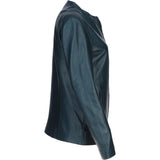 Ladies Ashwood Leather Casual Jacket Navy: AWL-881