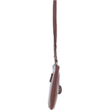 Ashwood Leather Curve Pocket Crossbody Bag 2 Tone Tan: 63620