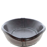 Premium Handcrafted Chestnut Leather key tray: LF-125