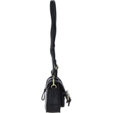 Ashwood Leather Elegance Crossbody Bag Black: M-88