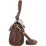 Ashwood Small Leather Grab Bag Brown: V-82