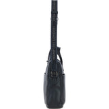 Brampton Leather Men's Laptop Bag Black: 64547