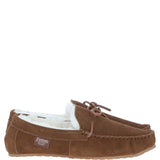 Fenland Classic Mens Suede Sheepskin Maverick Slippers Chestnut