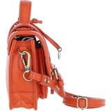Stylish Ashwood Leather Small Satchel Bag Orange: Y-61