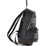 Exquisite Ashwood Leather & Harris Tweed® Cloth Large Rucksack Brown/Mcload: TW-43-01-BM