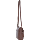 Ashwood Leather Crossbody Bag Cognac: Bristol