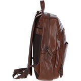 Vegetable Tanned Leather Backpack Chestnut : 11319