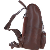 Ashwood Leather Men’s Buckle Rucksack Chestnut: S-64