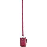 Ashwood Leather Compact Crossbody Bag with Adjustable Strap Raspberry: Y-53