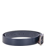 Mens Leather Belt Navy: AB-05
