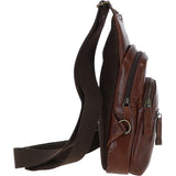 Small Ashwood Hi Veg Leather Sling Bag Tempo Brown: 8147 SLING