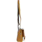 Ashwood Leather Shoulder x Crossbody Bag Mustard: P-65