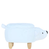 Ashwood Animal Ottomans & Foot Stools White CY-8036