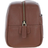 Gabicci Leather Washbag Tan: GB-64959