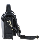 Stylish Ashwood Leather Small Satchel Bag Black: Y-61
