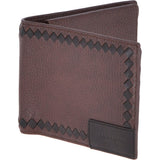 The Bridge Italian Leather Wallet Brn/blk: 0146262F 6V