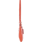 Ashwood Curve  Zip Top Leather Cross Body Bag Burnt Orange: 64640/curve