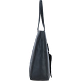 Ashwood Leather Shoulder Bag with Detachable Pouch Black: 64454