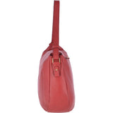 The Bridge Large Italian Hobo Bag Red Current/gold - 044395 79 2E NH