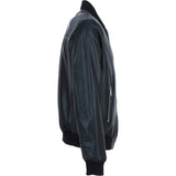 Ashwood Leather Bomber Jacket Black: Infinity Bomber